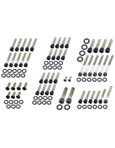 Eng. Bolt Kit Matt Blk FLH/T87-98