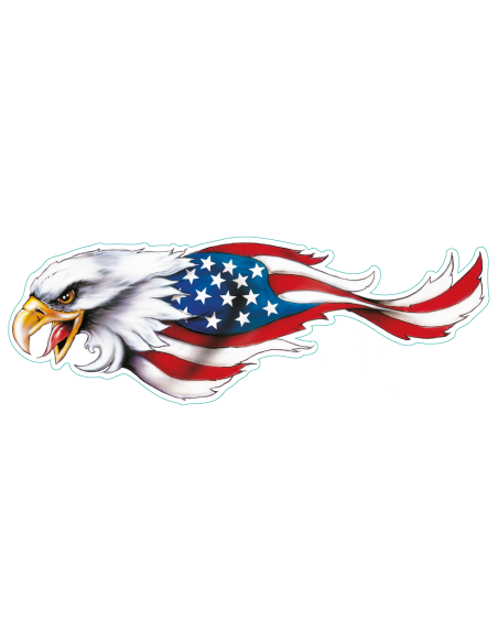 USA Eagle left 2.5"x7"