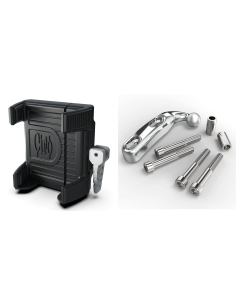 Phone Holder w/o Chargr perch mnt Chr