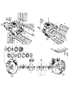 Spacer, left main bearing - .1015 -.1025 2
