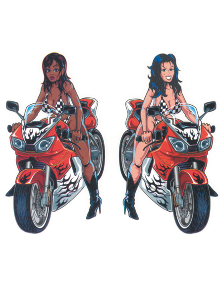 Sport Bike Girls 2"x3"