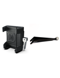 Phone Hldr w/Chrgr Batwing mnt 96-13 Blk