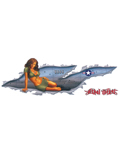 Bomber Girl left 2.5"x8"