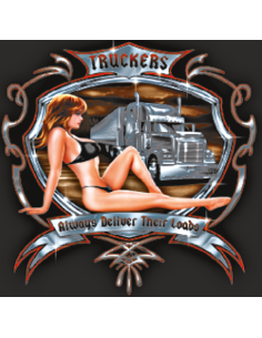 Truckers Deliver 6"x6"