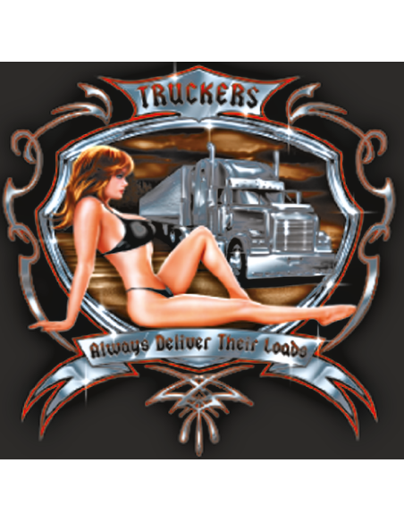 Truckers Deliver 6"x6"