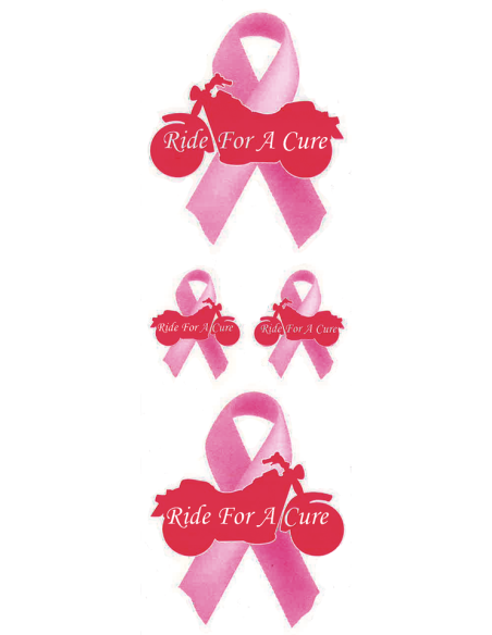 Ride for a Cure 3"x10"