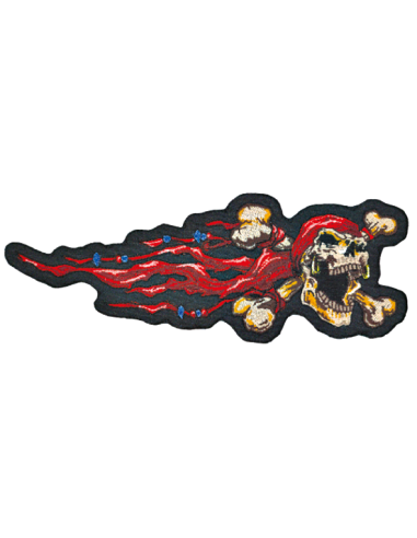 Pirate Skull left 6"x2.5"