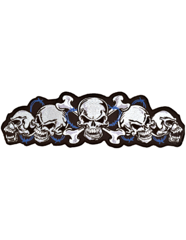 String of Skulls 12.25"x3.5"