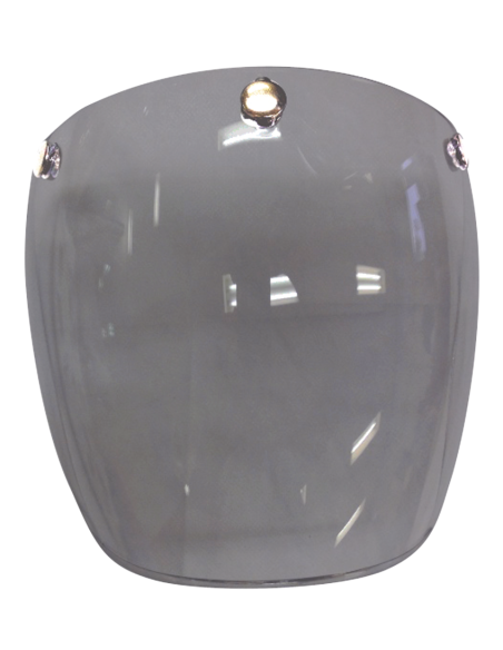 Flat visor, light smoke
