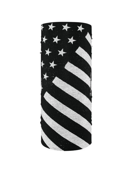 Zan Motley Tube, B&W USA Flag