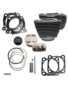 S&S 131CI big bore kit ME17-up blk/highl