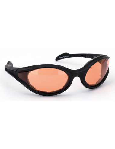 With amber lenses