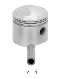 GZP Piston, pin & clips BT48-77 +.070