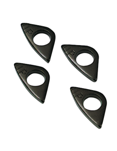 Cyl.base stud spacers BT78-84 black 8pck