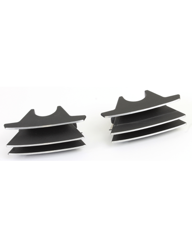 Blk finned sparkplug cover ME17-up