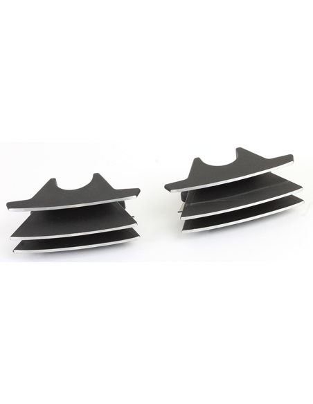 Blk finned sparkplug cover ME17-up