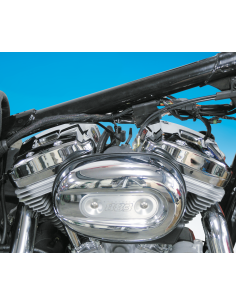 GZP Chrome rocker box kit XL04-up f/1 cy