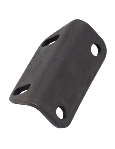 Lower horn bracket, 1936-1944, chrome (OEM 4857-36, 69120-36)