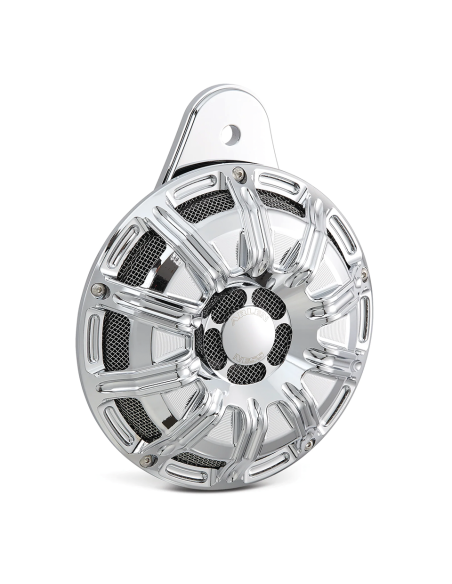 Universal mounting, 10-Gauge horn kit chrome