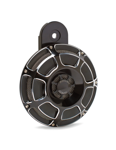 Fits 1991-2022 XL Sportster, Beveled horn kit black