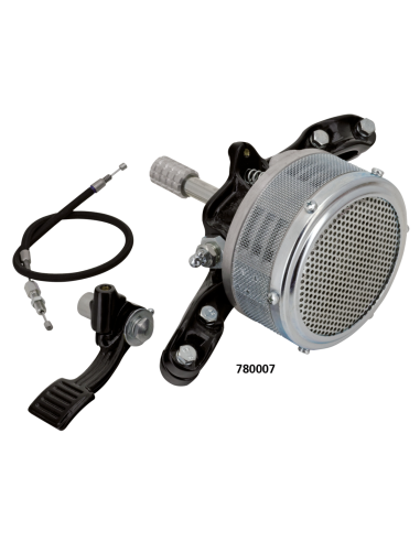 Complete set, fits 1936 thru 1957 Big Twin models with Hardtail frames