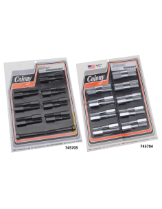 Bolt set f/45CI 1:5 alu heads, black