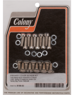 Primary + derby screw kit BT36-64 WhiPla