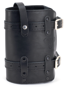 Holder only, Texas Leather holder for 1.5 litre FuelFriend canister, black
