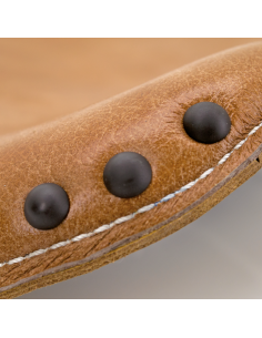 solo saddle w/mount set, military,brown