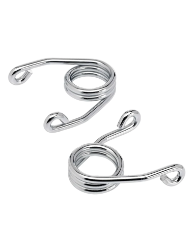Hairpin Seat Springs 3  Chrome