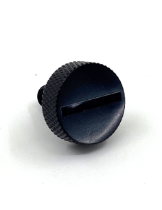 GZP Blk slotted Ezy seat screw 1-4-28