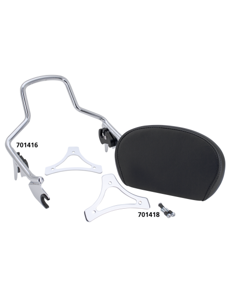 Short Passenger Back Pad Smooth Short Passenger Back Pad Smooth