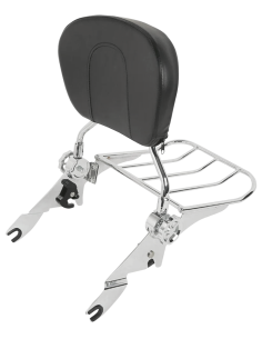 Det. Sissybar + Pad/Rack Chr FLH/T09-up