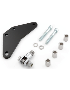 Rear passenger peg mount with clevis