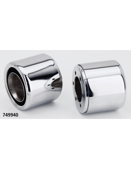 MCJ End Caps Edition 100 Straight Chrome