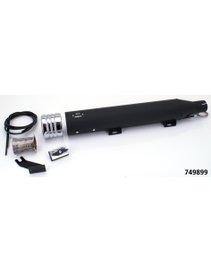 MCJ Slip-On Striped FLSB 18-20 Blk/Chr