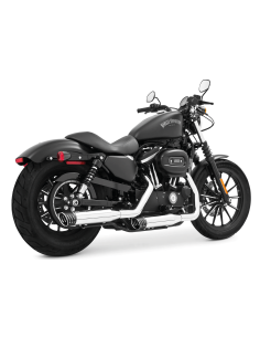 Racing slip on XL14-up chrome/black