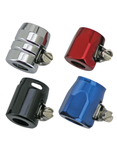 GZP 6Pck Hex hose end 3/8  ID Black