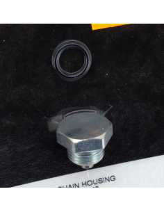 Oversized drain plug 9/16 -18 zinc