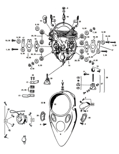 Plate panel side w/ screws parkerized