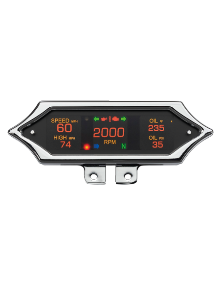 Spike Gauge Chr Bar Mount CAN-Bus 11-Up