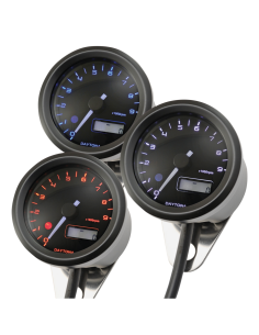 Velona 48mm 9000RPM 3 colour tacho blk