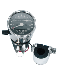 GZP Mini Speedo KPH w/trip meter + clamp
