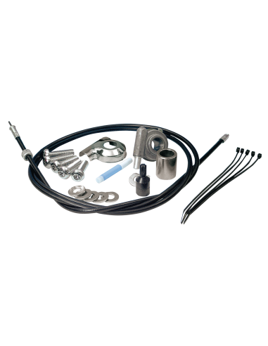 GZP Speedo cable black 72.5  12mm meter