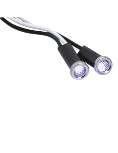 GZP LED indicator light clear lens stain