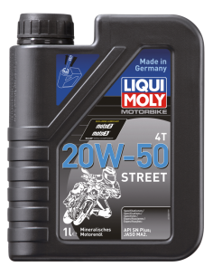 1l Motorbike Oil 4T 20W-50 Street