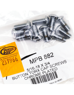 10pck Torx button head 5/16-18x3/4 , UNC