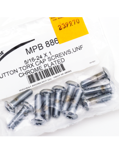 10pck Torx button head 5/16-24x1 , UNF