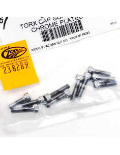 10pck Knurled torx screw 8-32x5/8 ,
