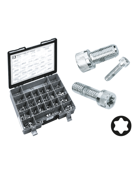 10pck Knurled torx screw 3/8-16x3/4 ,UNC